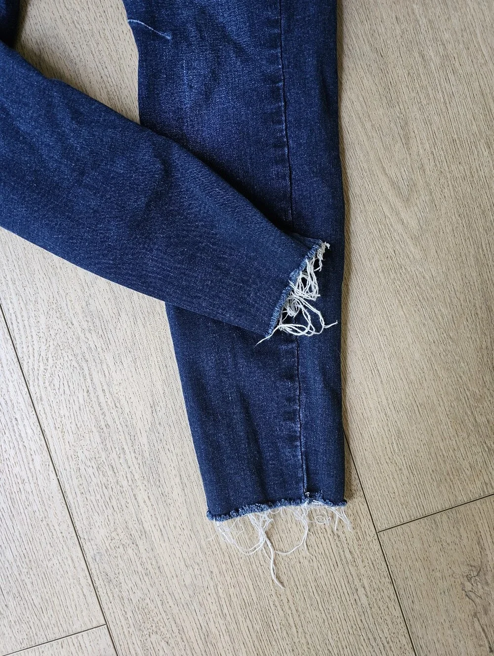 Free People Miles Away High Waist Crop Skinny Jeans in Feels like Sunshine 30